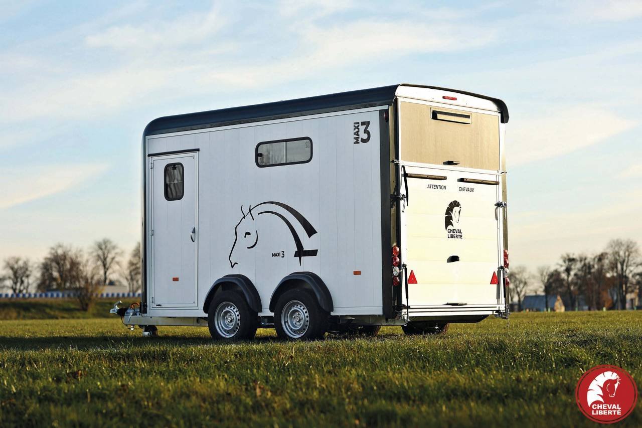 Trailer Cheval Liberté MAXI 3 3 Cavalli 2024 Nuovo