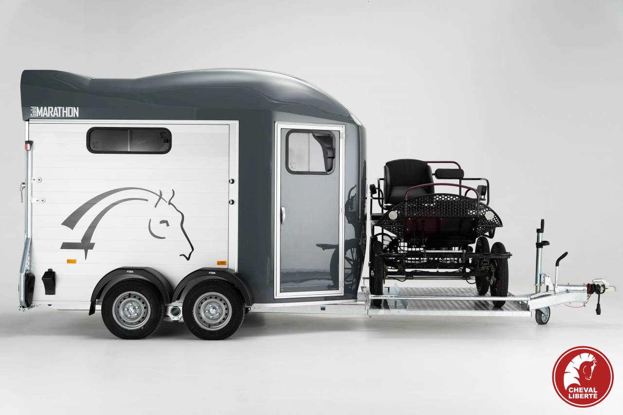 Trailer Cheval Liberté MARATHON 2 Cavalli 2025 Nuovo