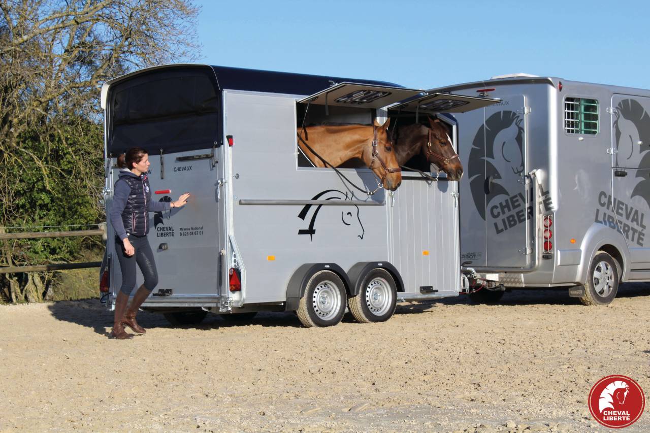Trailer Cheval Liberté MAXI 2 2 Cavalli 2024 Nuovo