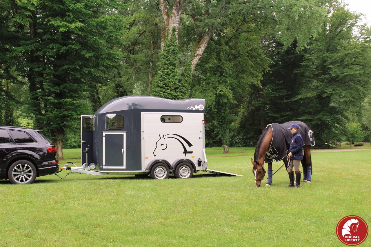 Trailer Cheval Liberté Gold 3 2 Cavalli 2024 Nuovo