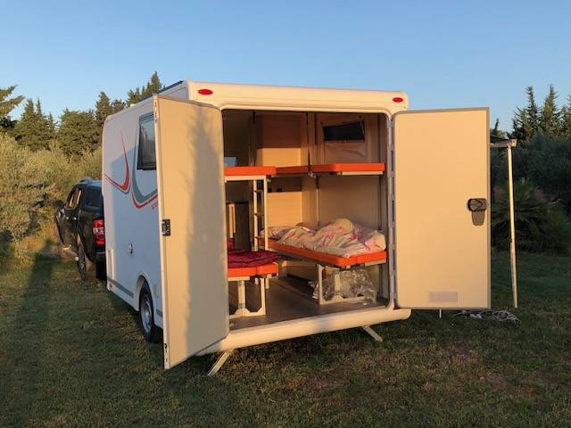 Van per Cavalli Trans Box sporting 4 2023 Nuovo