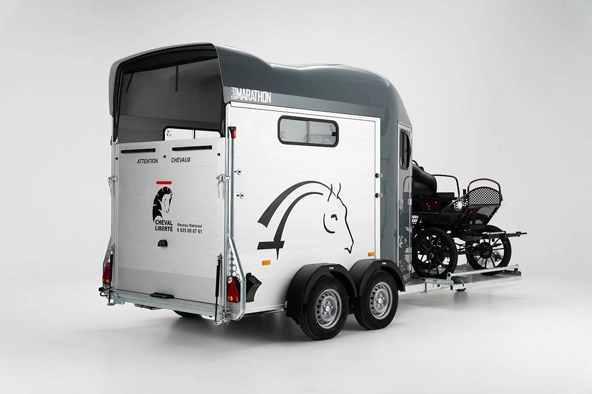 Trailer Cheval Liberté Gold Marathon 2 Cavalli 2025 Nuovo