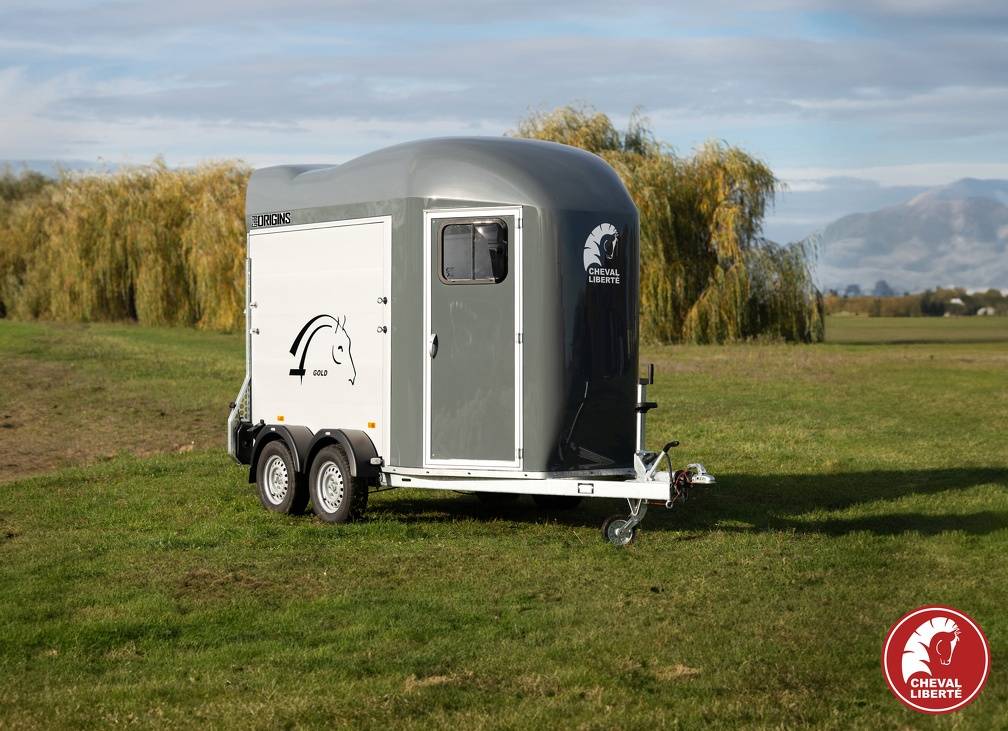 Trailer Cheval Liberté GOLD ORIGINS ALULINE AVEC SELLERIE 2 Cavalli 2025 Nuovo