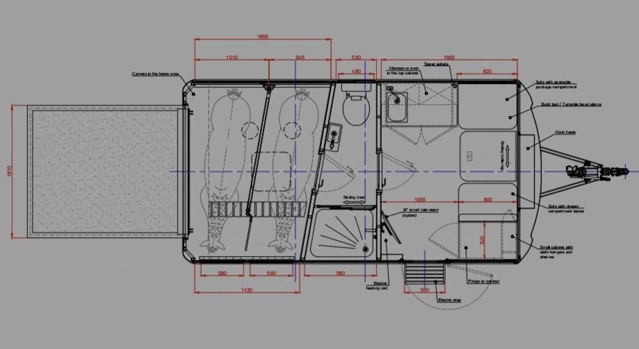 Trailer - Altra marca - Krismar homecar 3.5 3 Cavalli 2025 Nuovo