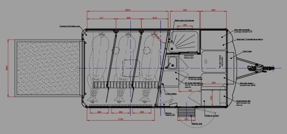 Trailer - Altra marca - Krismar homecar 3.5 3 Cavalli 2025 Nuovo