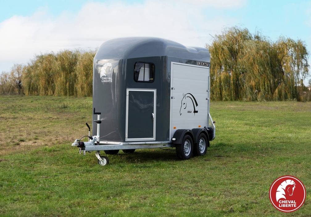 Trailer Cheval Liberté ORIGINS 2 Cavalli 2025 Nuovo