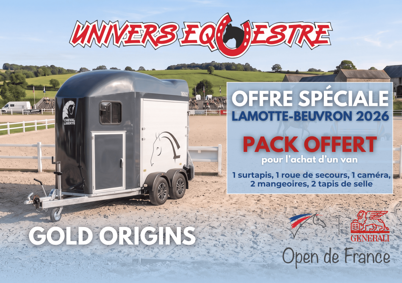Trailer Cheval Libert&eacute; ORIGINS 2 Cavalli 2026 Nuovo
