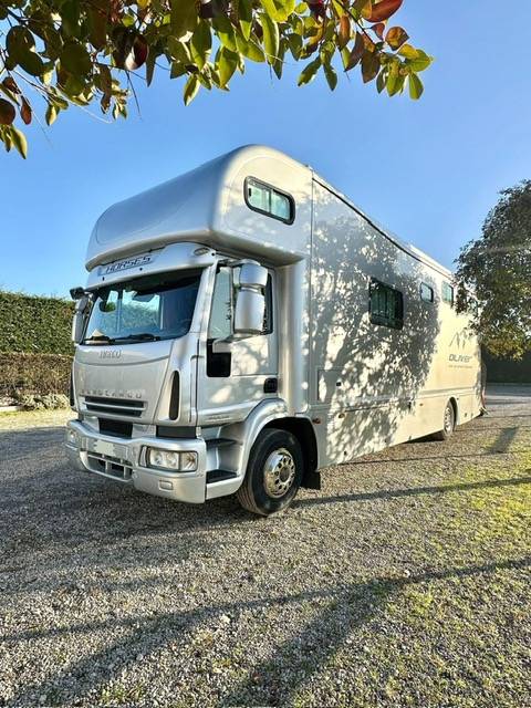 Camion per Cavalli Trans Box eurocargo  2006 Occasione