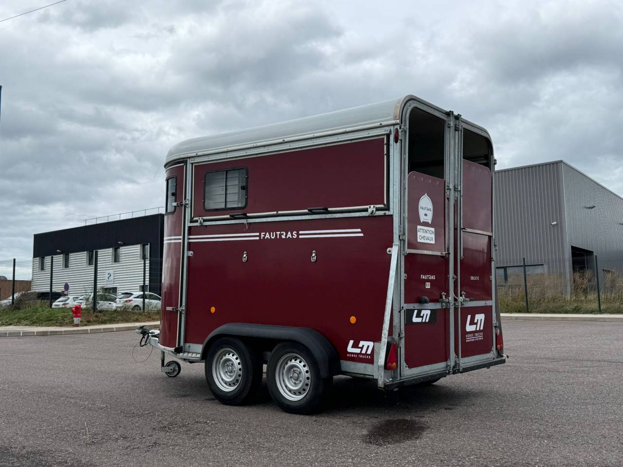 Trailer Fautras OBLIC 2+ 2 Cavalli 2023 Occasione