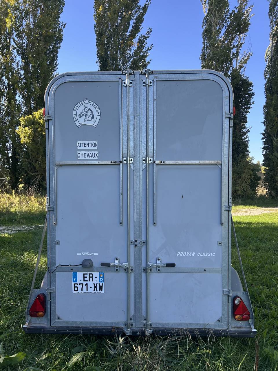 Trailer Fautras Provan 2 Cavalli 2019 Occasione