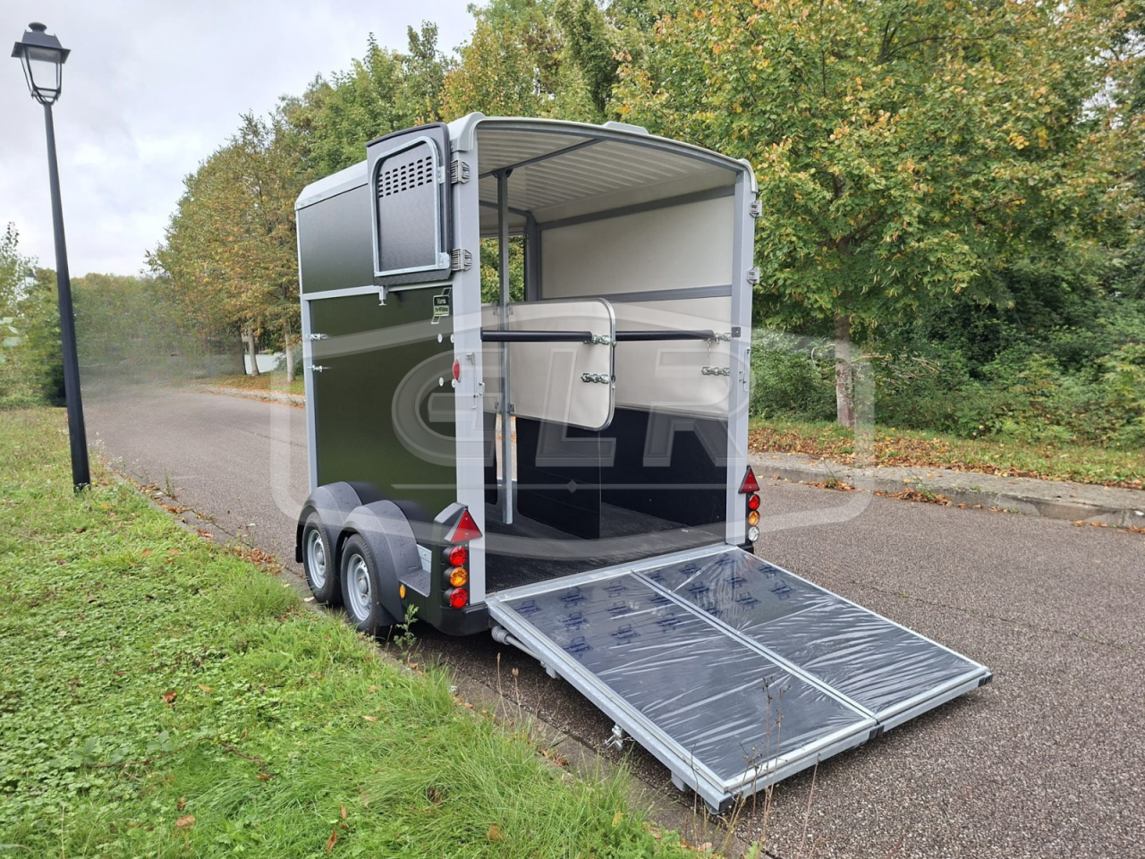 Trailer Ifor Williams HB 511 PONT PORTE 2 Cavalli 2025 Nuovo