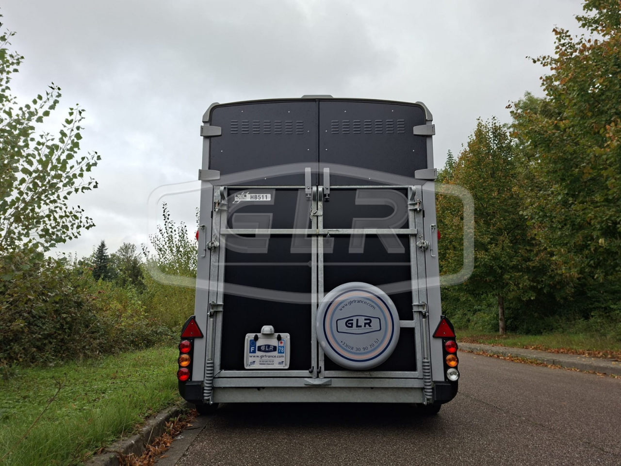 Trailer Ifor Williams HB 511 PONT PORTE 2 Cavalli 2025 Nuovo