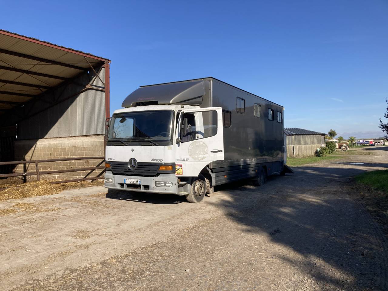 Camion per Cavalli Mercedes Atego 1999 Occasione