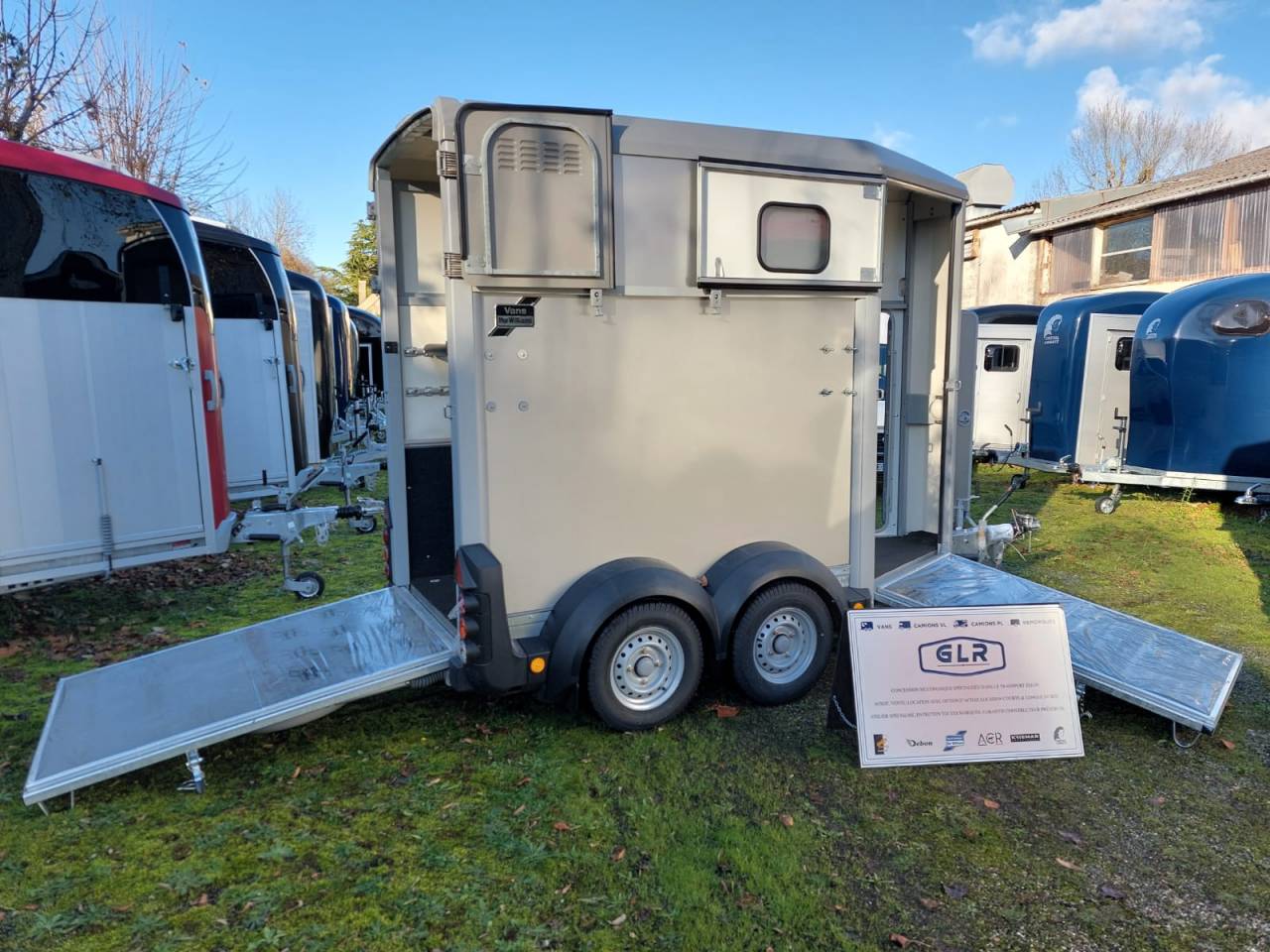 Trailer Ifor Williams HB 403 1,5 Cavalli 2025 Nuovo