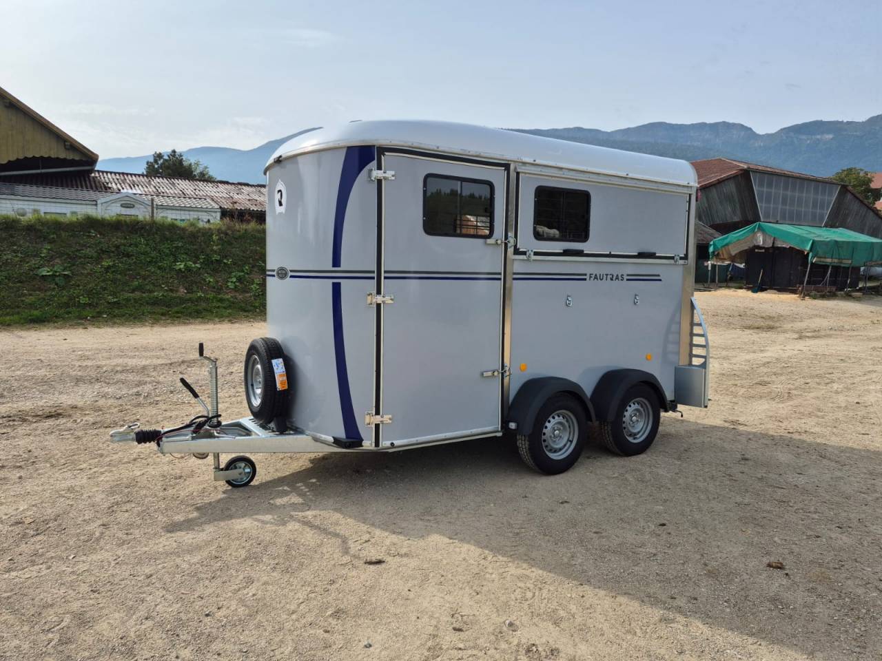 Trailer Fautras Oblic X2 2 Cavalli 2025 Nuovo