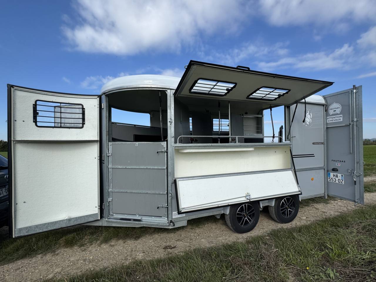 Trailer Fautras Oblic +3 victorius 3 Cavalli 2024 Occasione