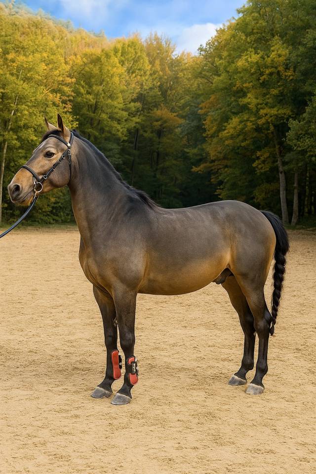 L'ancelot du ménage  - New Forest 2021 ,  SILVERLEA SIMPLY RED