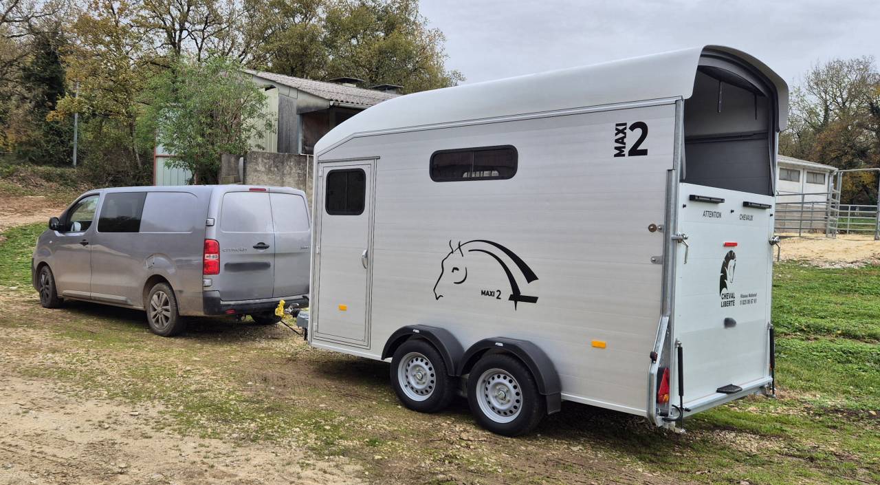 Trailer Cheval Liberté Maxi2 2 Cavalli 2025 Nuovo
