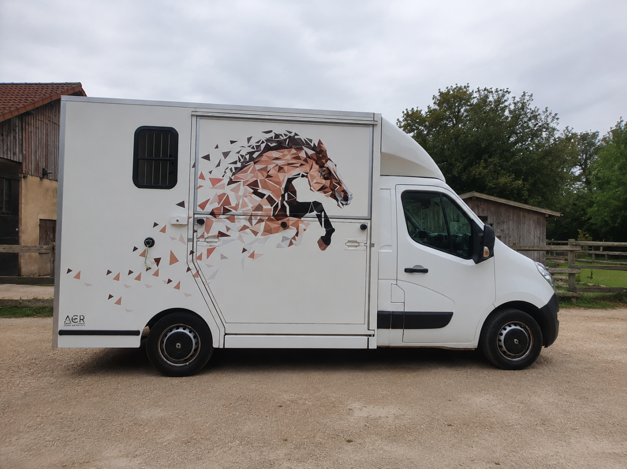 Van per Cavalli I trailer ACR Renault Master 2018 Occasione