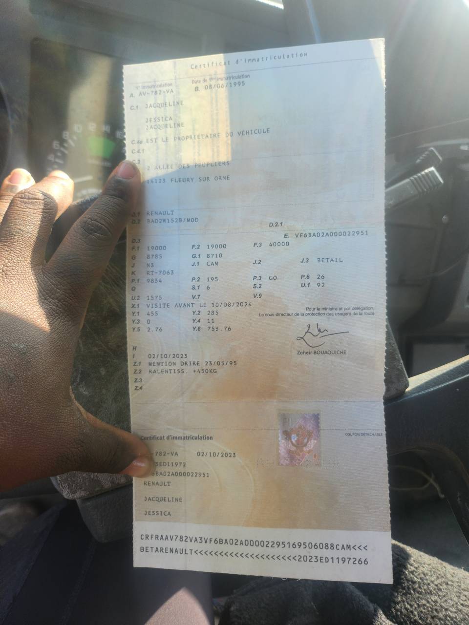 Camion per Cavalli Renault  1995 Occasione