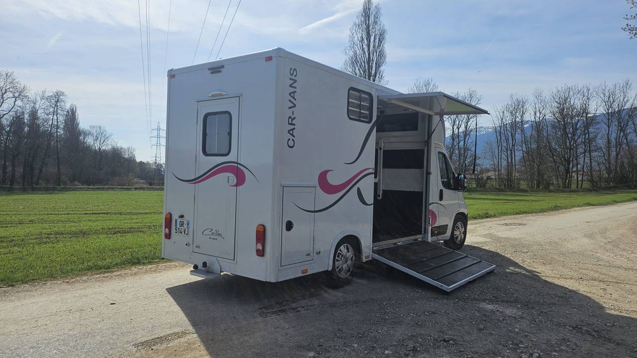 Van per Cavalli Fiat  Ducato 2,2 Diesel  180 chevaux 2023 Occasione