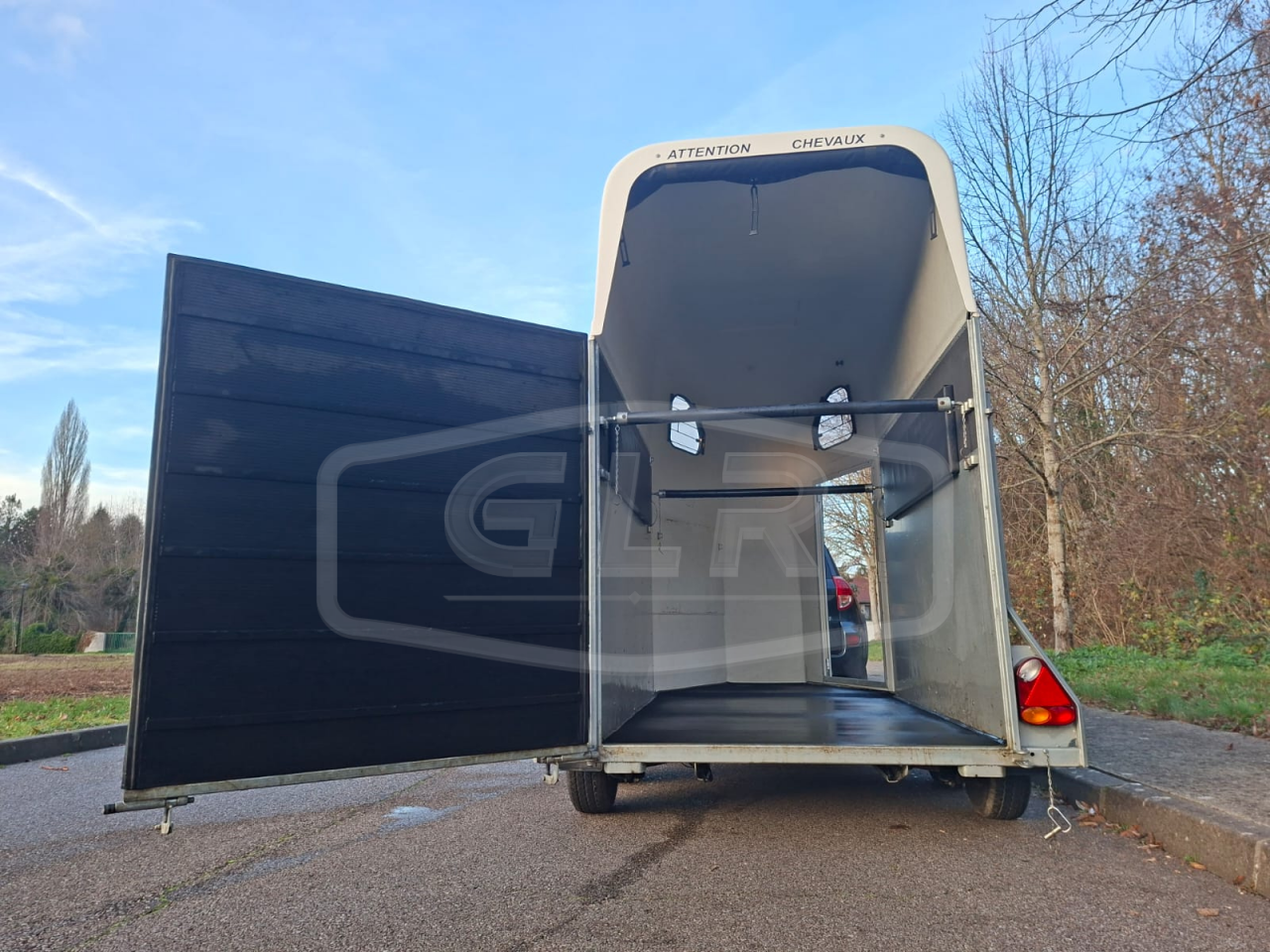 Trailer Cheval Libert&eacute; Gold One White Line 1,5 Cavalli 2019 Occasione