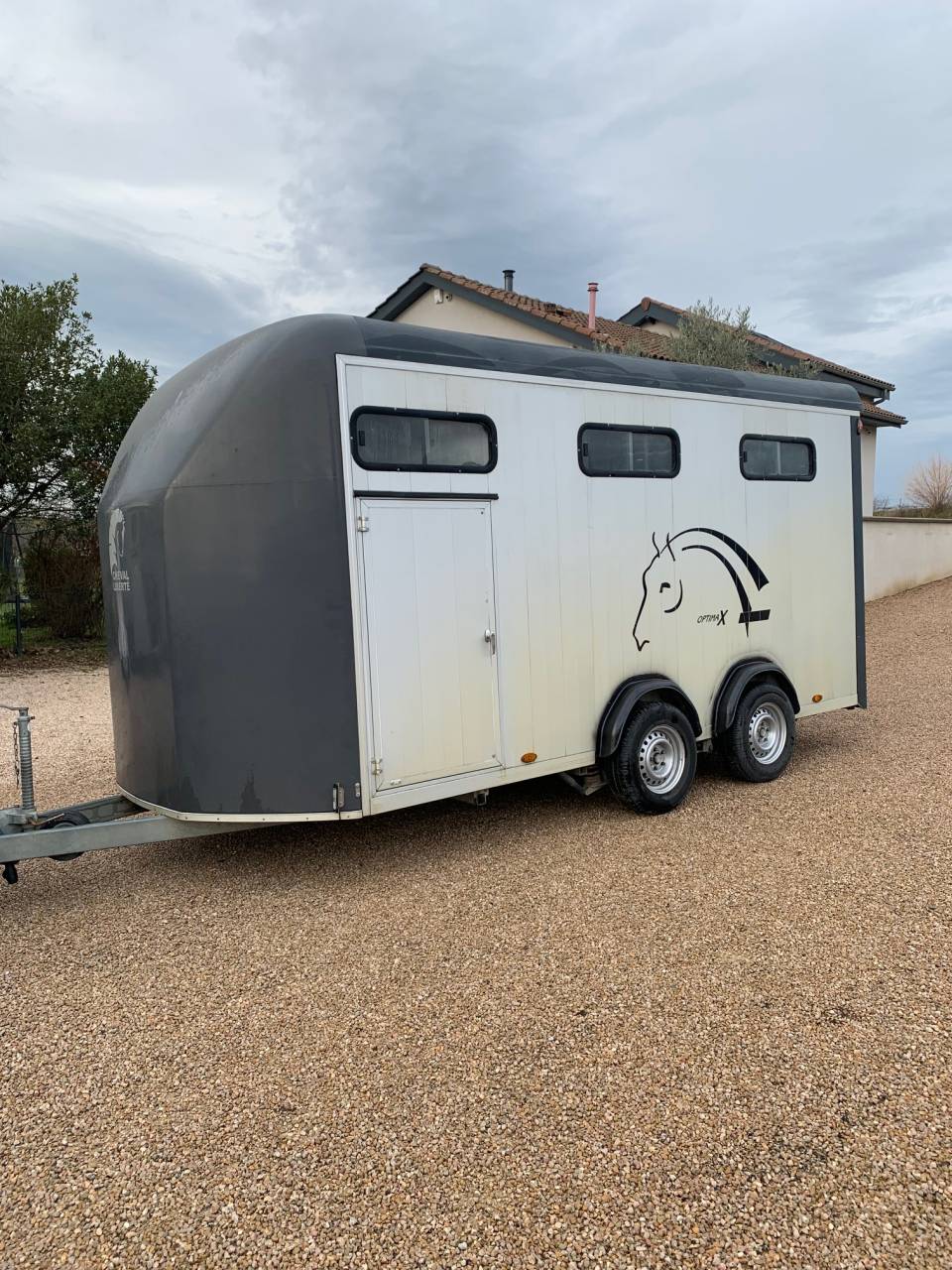 Trailer Cheval Libert&eacute; OPTIMAX 4 Cavalli 2017 Occasione