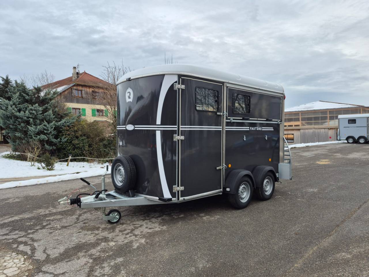 Trailer Fautras Oblic X2 2 Cavalli 2026 Nuovo