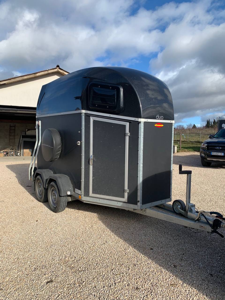 Trailer Bockmann DUO ESPRIT SILVER + BLACK 2 Cavalli 2021 Occasione