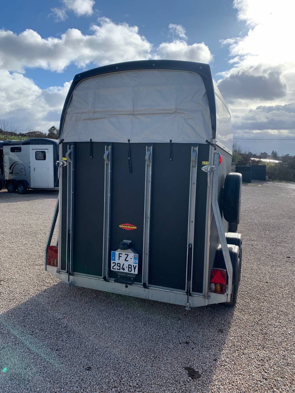 Trailer Bockmann DUO ESPRIT SILVER + BLACK 2 Cavalli 2021 Occasione