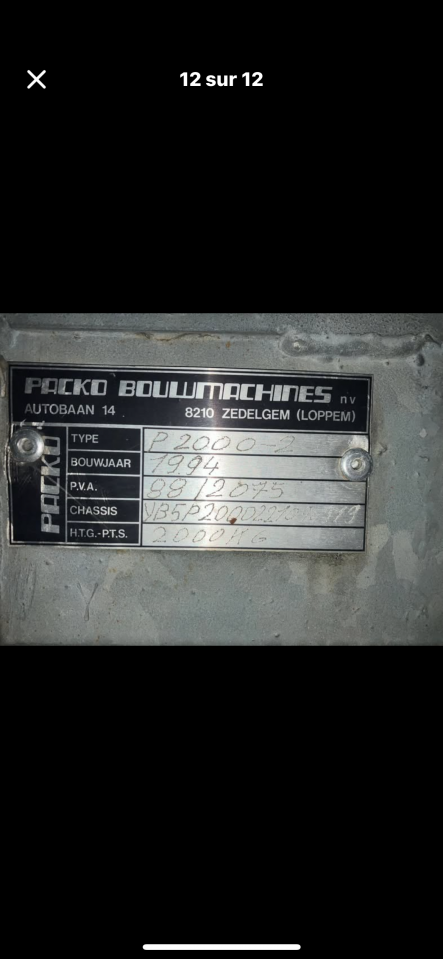 Trailer - Altra marca - Packo  2 Cavalli 1994 Occasione