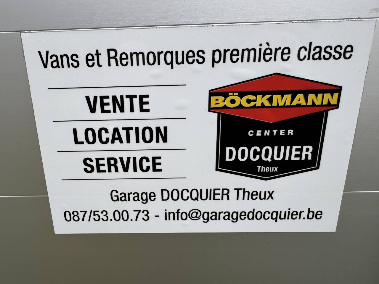 Trailer Bockmann BIG CHAMPION E 2 Cavalli 2025 Nuovo