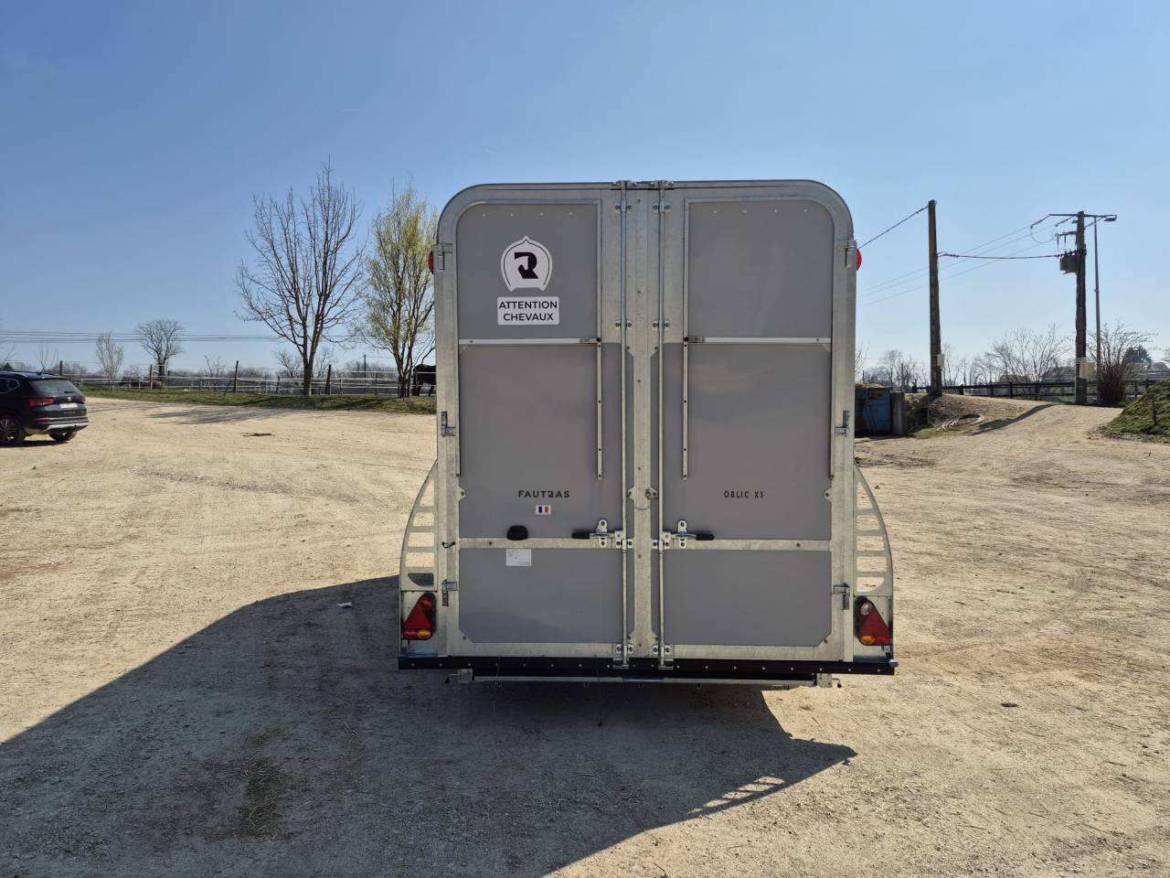 Trailer Fautras oblic X3 3 Cavalli 2026 Nuovo
