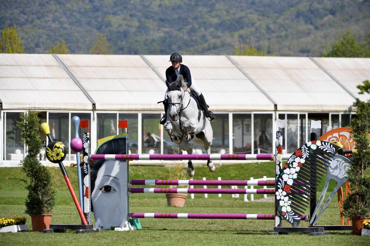 Cavalla Holsteiner del 2012 figlia diretta di Casall 