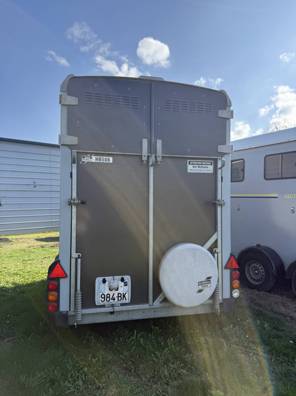 Trailer Ifor Williams HB506 2 Cavalli 2013 Occasione