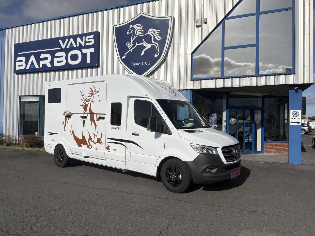 Van per Cavalli Barbot Sprinter 2026 Nuovo