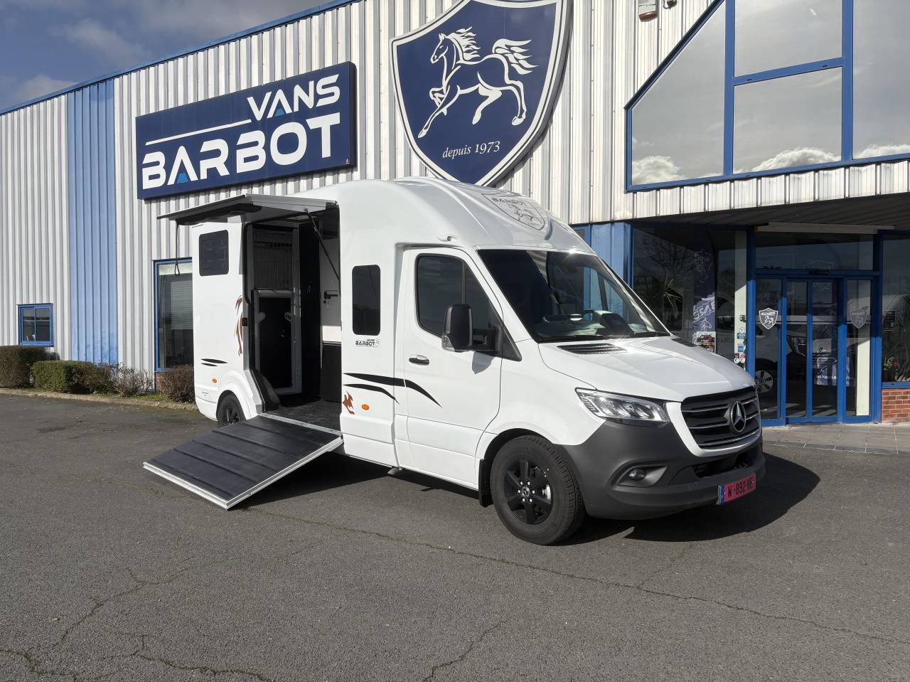 Van per Cavalli Barbot Sprinter 2026 Nuovo