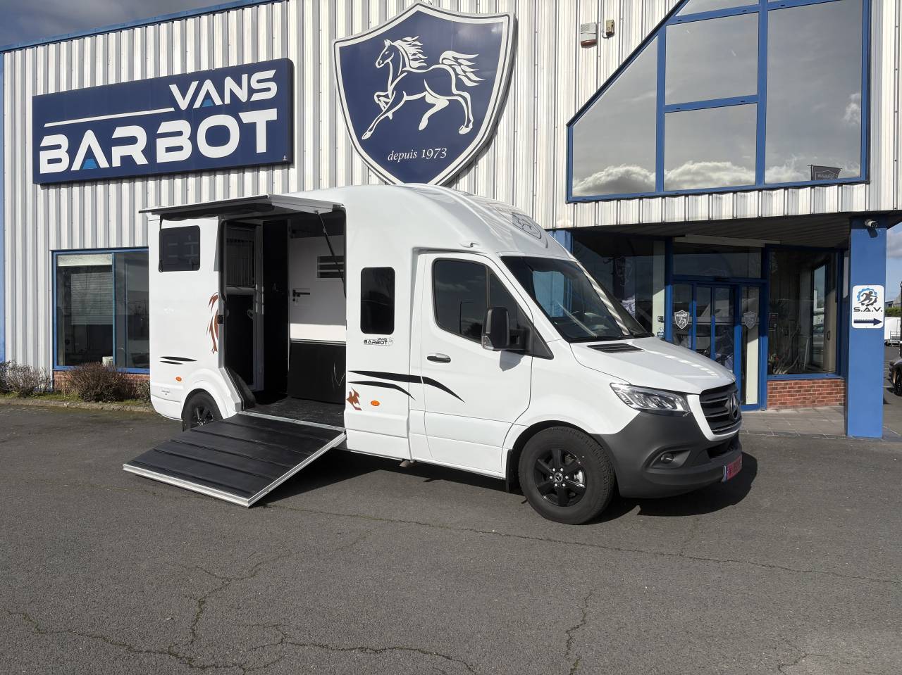 Van per Cavalli Barbot Sprinter 2026 Nuovo