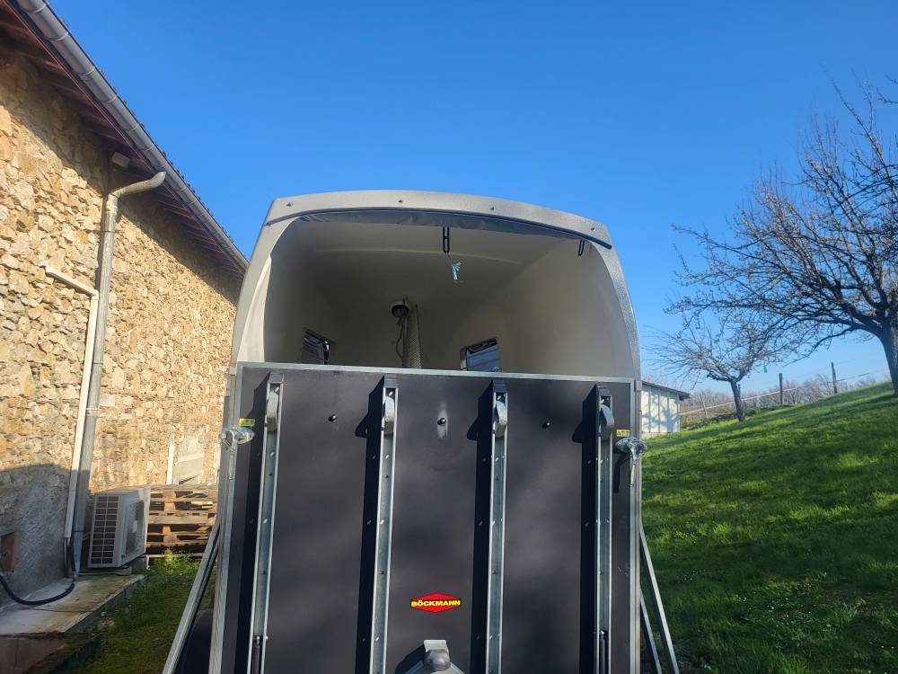 Trailer Bockmann Duo esprit Silver+Black 2 Cavalli 2022 Occasione