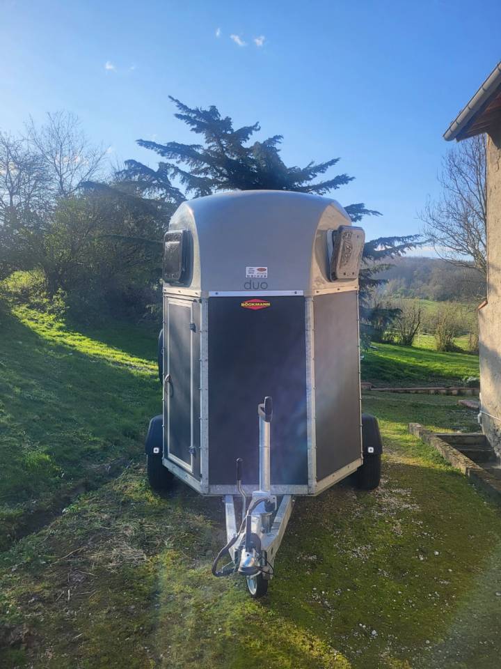 Trailer Bockmann Duo esprit Silver+Black 2 Cavalli 2022 Occasione