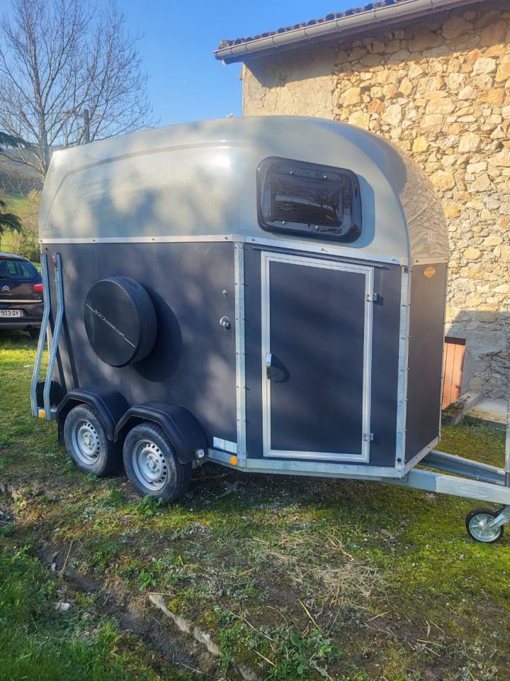 Trailer Bockmann Duo esprit Silver+Black 2 Cavalli 2022 Occasione