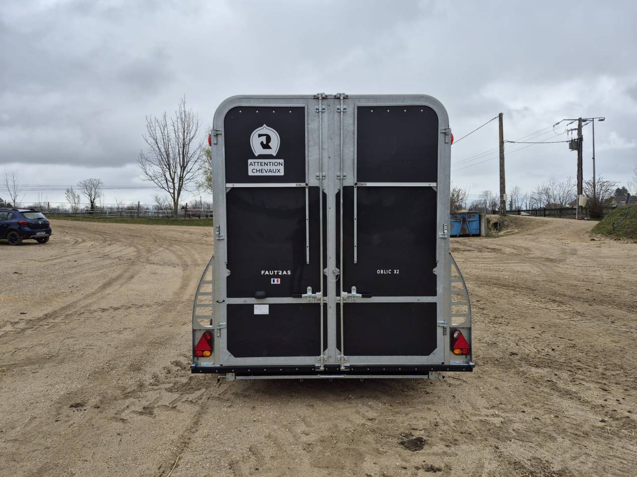 Trailer Fautras Oblic X2 2 Cavalli 2026 Nuovo