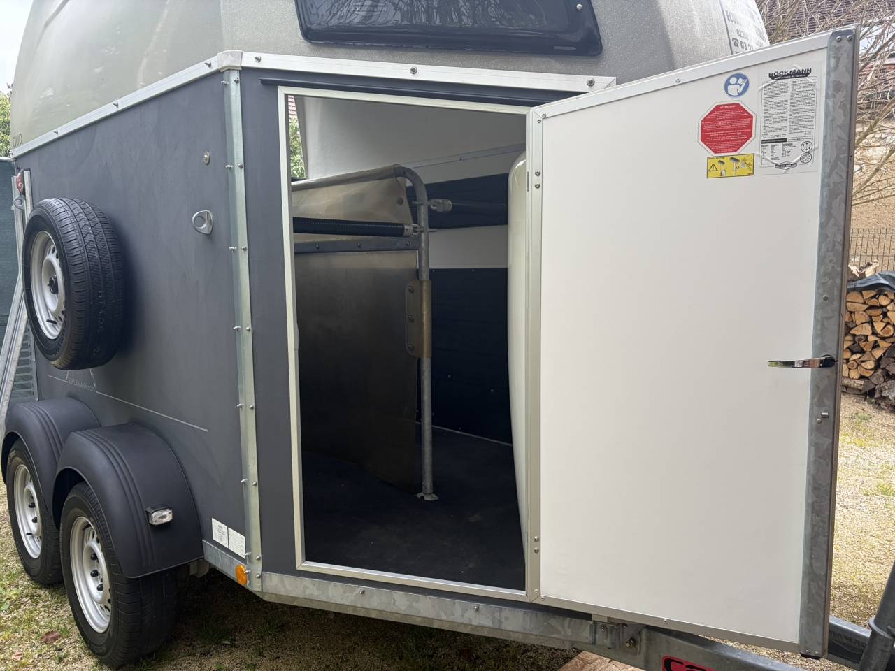 Trailer Bockmann DUO RG de luxe 2 Cavalli 2016 Occasione