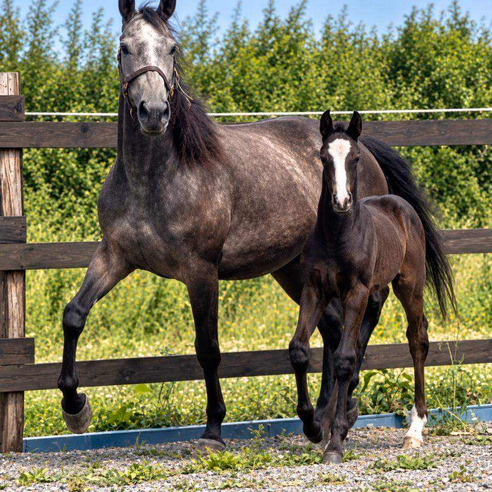 Cavalla Purosangue Inglese In vendita 2020 Grigio